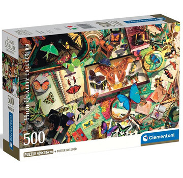 Clementoni Clementoni Butterfly Collector Puzzle 500pcs