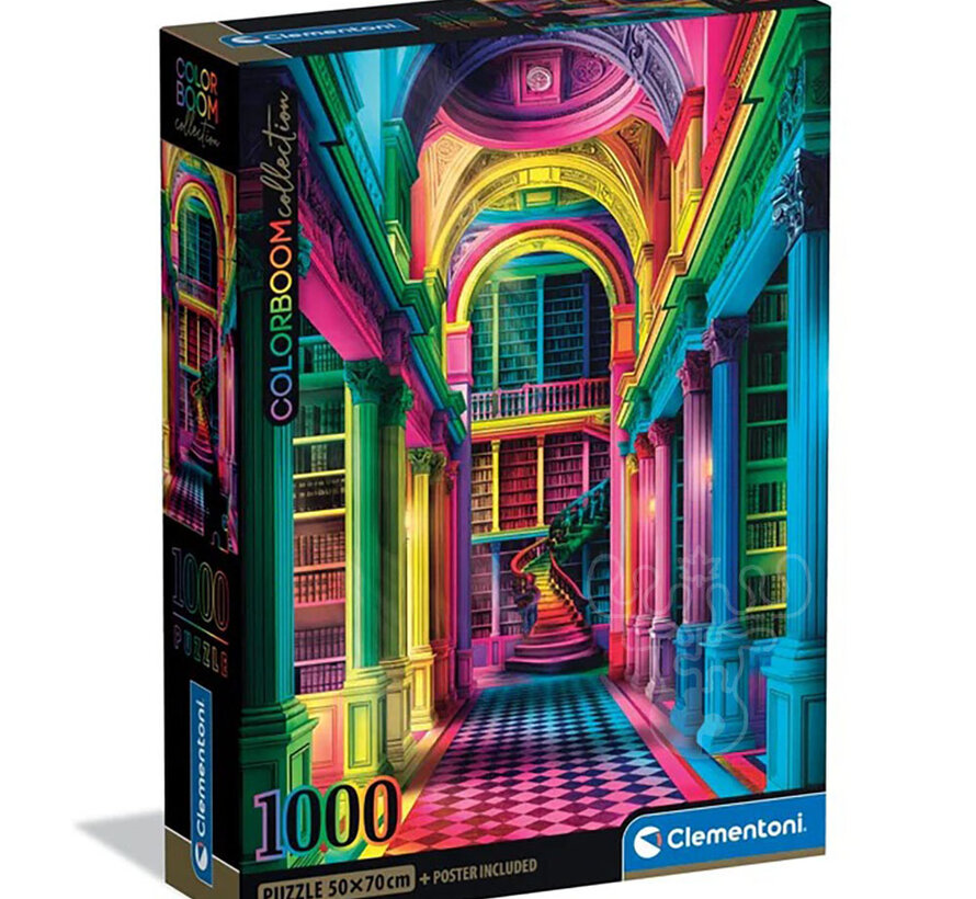 Clementoni Colorboom: Athenaeum Puzzle 1000pcs