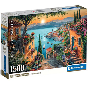 Clementoni Clementoni Steps To The Harbor Puzzle 1500pcs