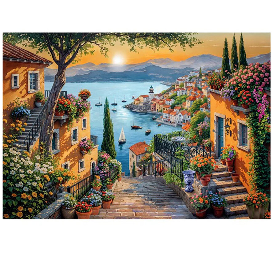 Clementoni Steps To The Harbor Puzzle 1500pcs