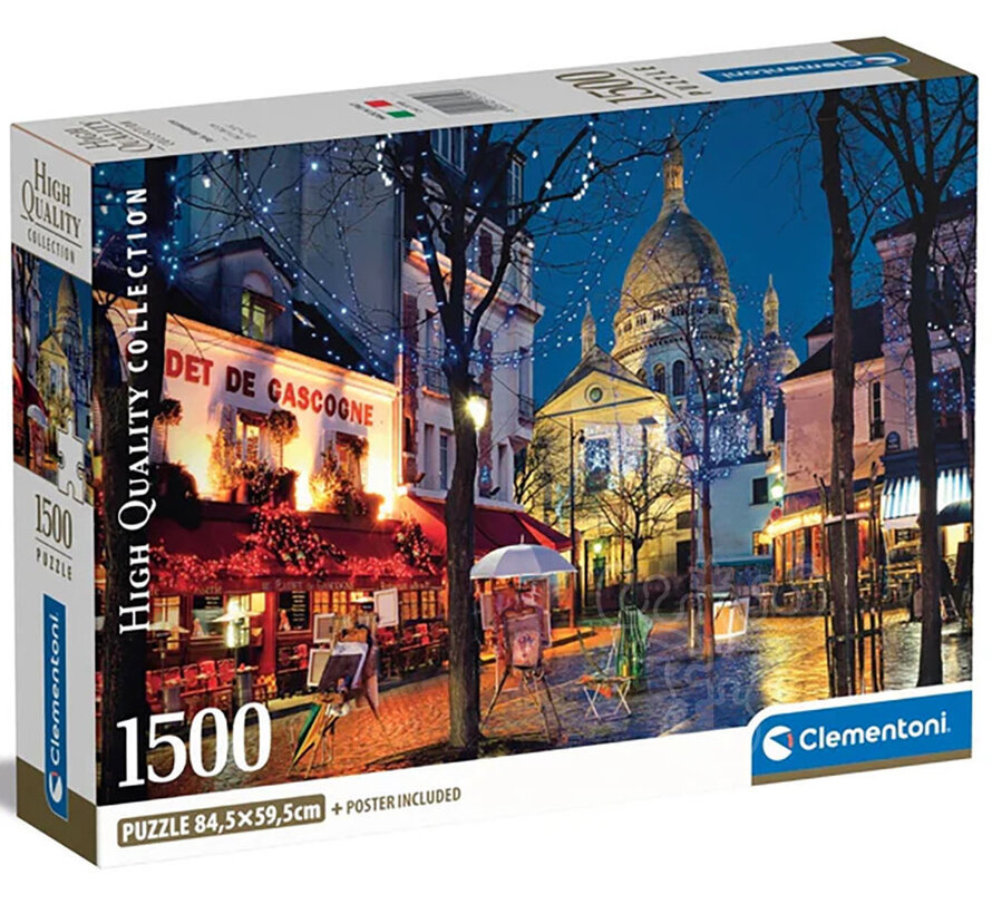 Clementoni Paris - Montmartre Puzzle 1500pcs