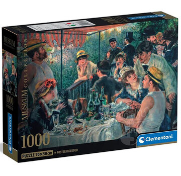 Clementoni Clementoni Museum: Renoir - Luncheon of the Boating Party Puzzle 1000pcs