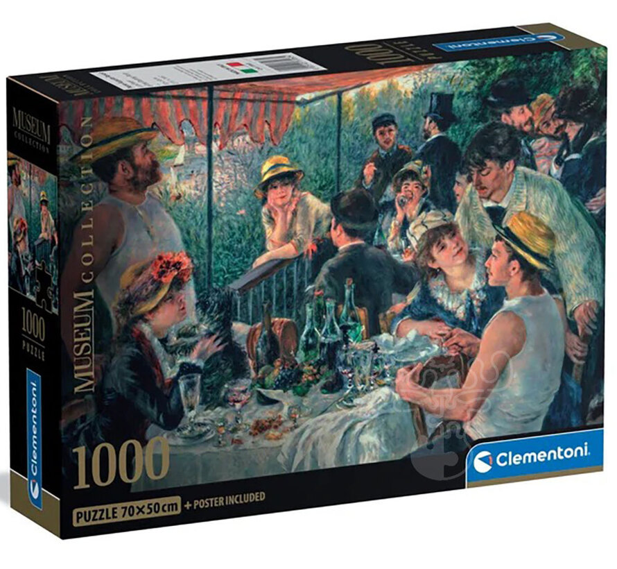 Clementoni Museum: Renoir - Luncheon of the Boating Party Puzzle 1000pcs