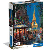 Clementoni Clementoni Night At The Eiffel Café Puzzle 500pcs