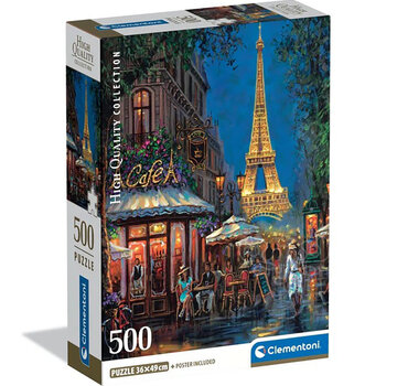 Clementoni Clementoni Night At The Eiffel Café Puzzle 500pcs
