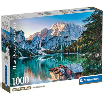 Clementoni Clementoni Emerald Lake Braies Puzzle 1000pcs