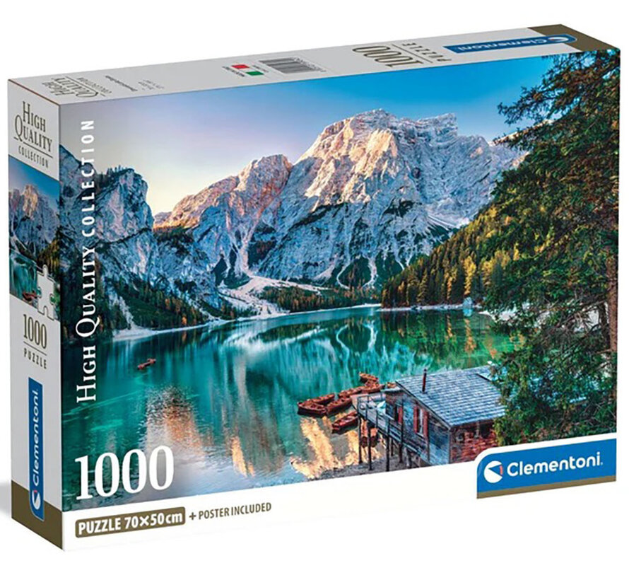 Clementoni Emerald Lake Braies Puzzle 1000pcs