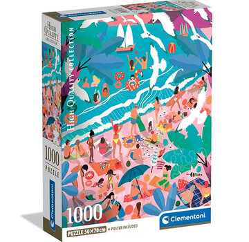 Clementoni Clementoni Sunday at the Beach Puzzle 1000pcs