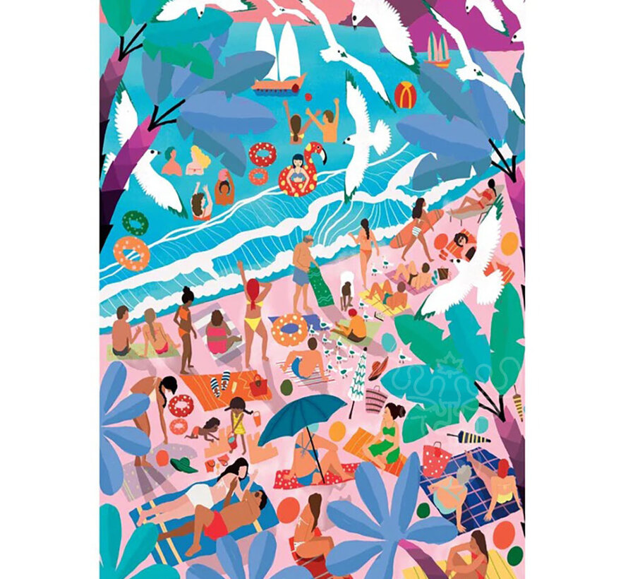 Clementoni Sunday at the Beach Puzzle 1000pcs