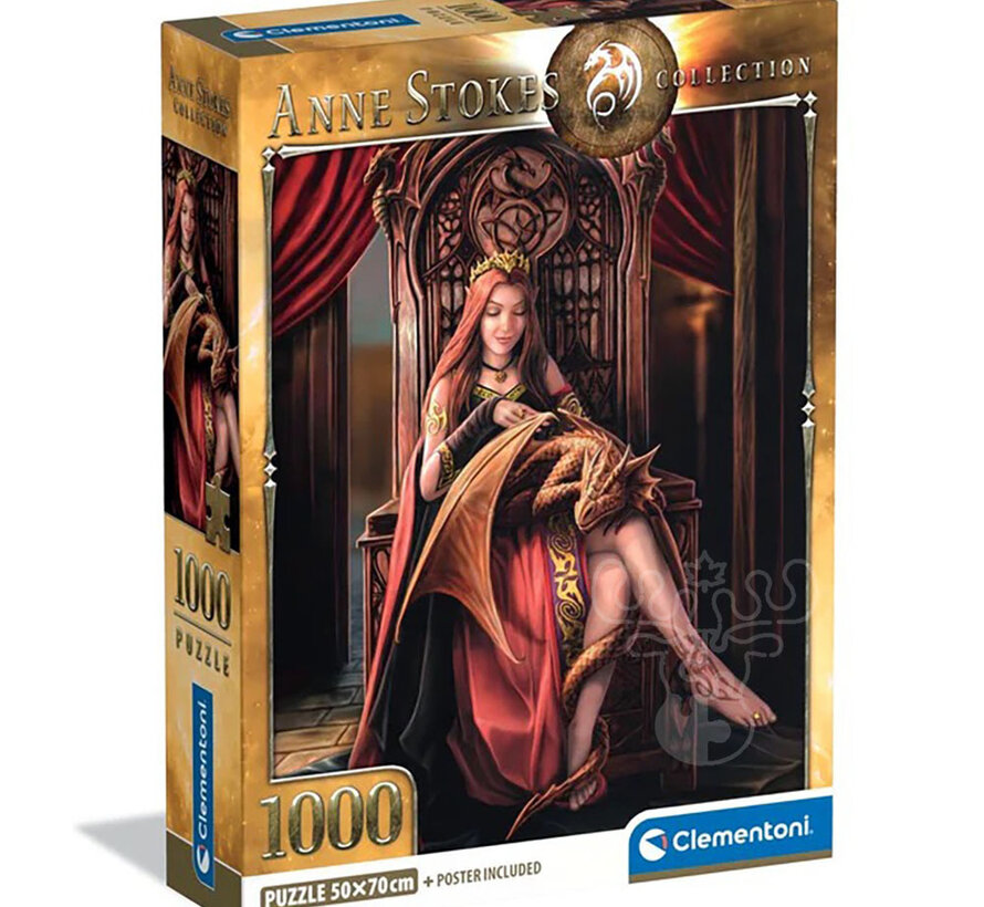 Clementoni Anne Stokes: Friends Forever Puzzle 1000pcs