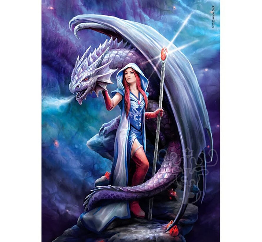 Clementoni Anne Stokes: Dragon Mage Puzzle 1000pcs