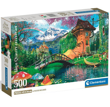 Clementoni Clementoni The Old Shoe House Puzzle 500pcs