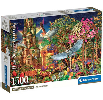 Clementoni Clementoni Woodland Fantasy Garden Puzzle 1500pcs