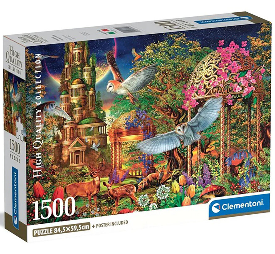 Clementoni Woodland Fantasy Garden Puzzle 1500pcs