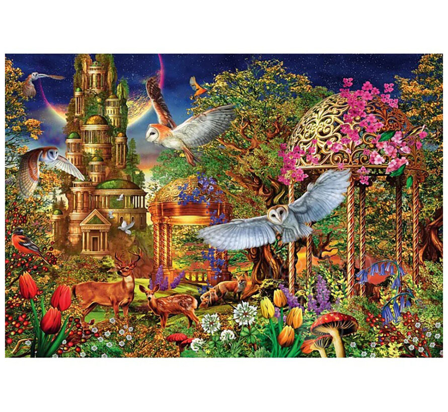 Clementoni Woodland Fantasy Garden Puzzle 1500pcs