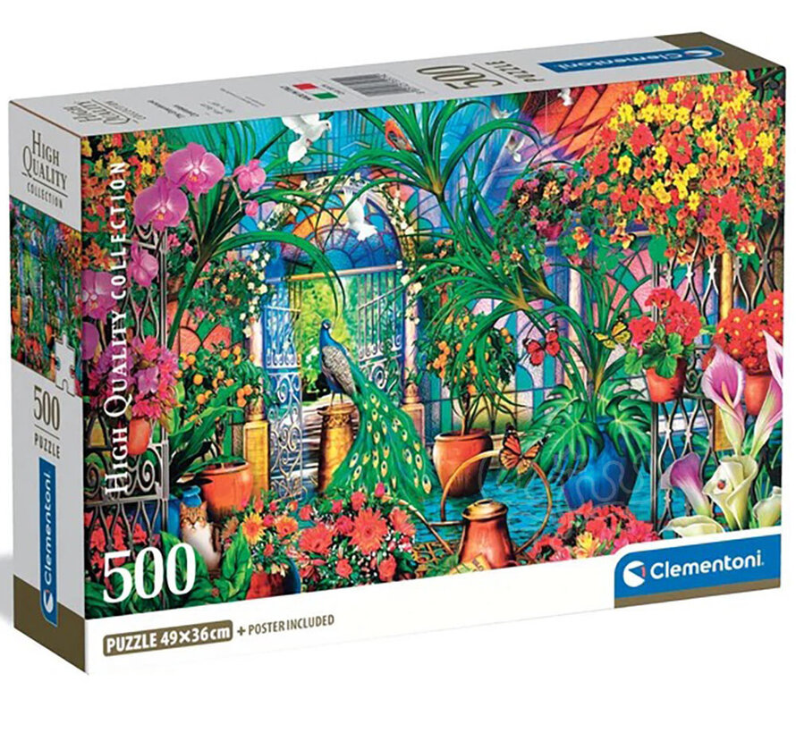 Clementoni The Greenhouse Caretakers Puzzle 500pcs