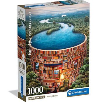 Clementoni Clementoni Bibliodame Puzzle 1000pcs