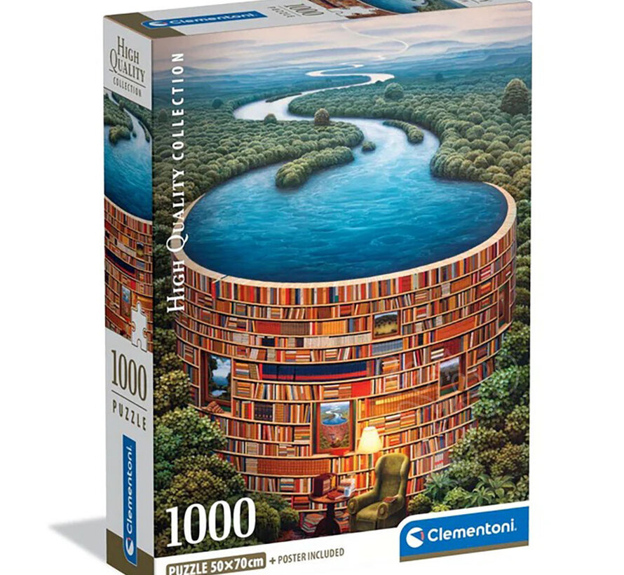 Clementoni Bibliodame Puzzle 1000pcs