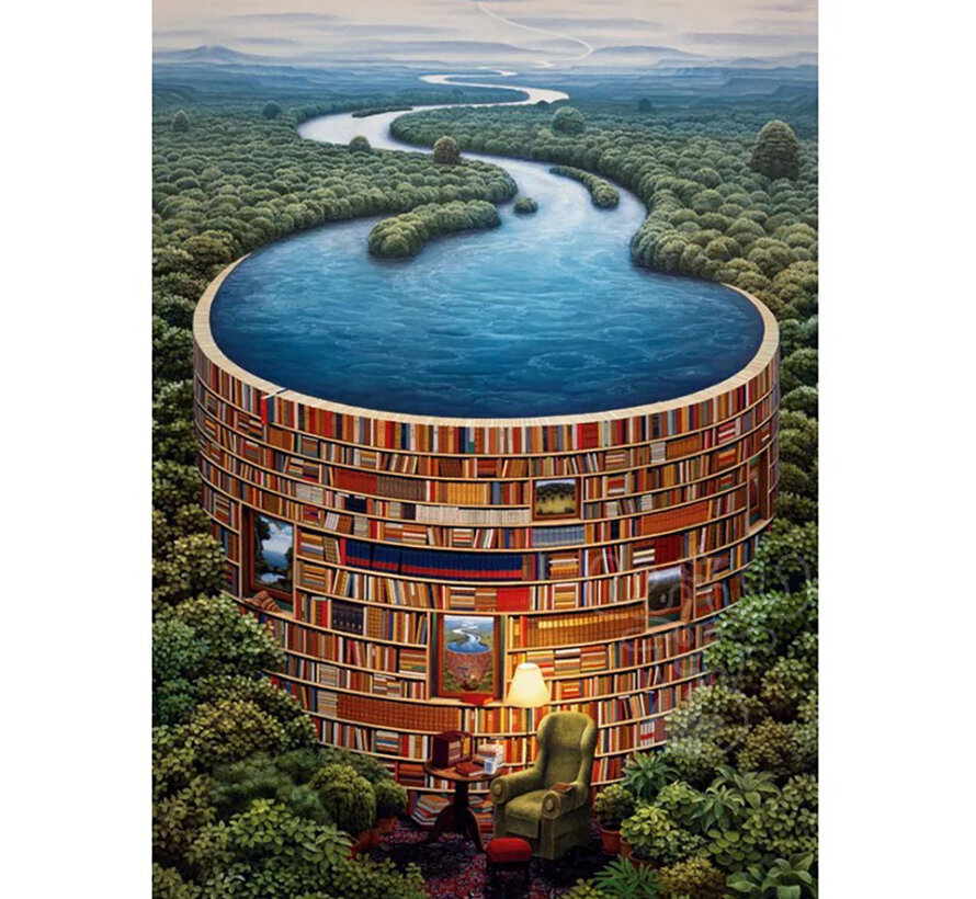 Clementoni Bibliodame Puzzle 1000pcs