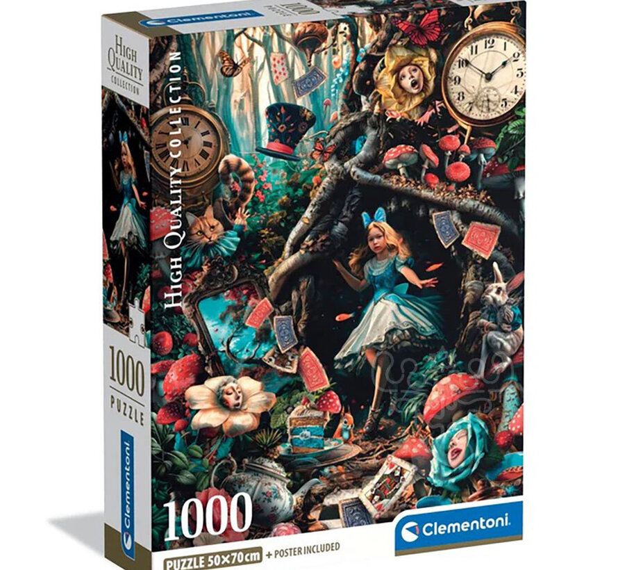 Clementoni Another Day In Wonderland Puzzle 1000pcs