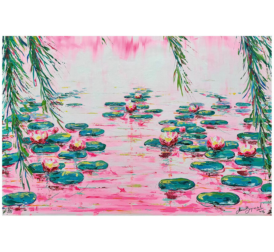 Ravensburger Pink Water Lilies (Underwater) Puzzle 4000pcs