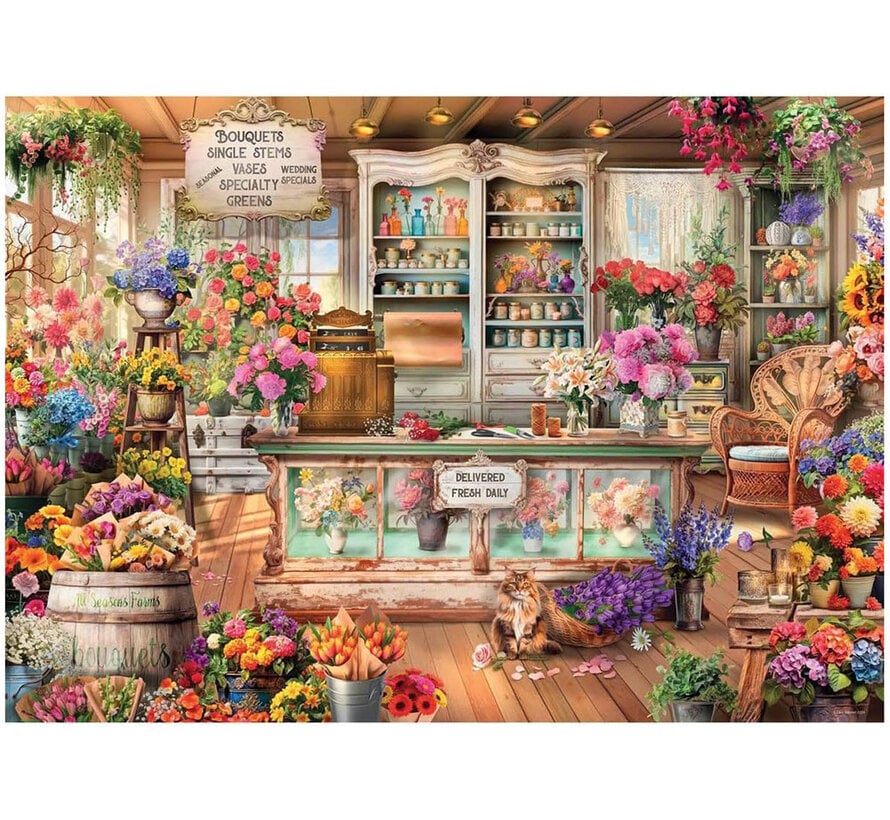 Ravensburger All Seasons Flower Shop Puzzle 1000pcs
