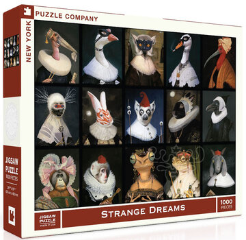 New York Puzzle Company New York Puzzle Co. Bill Mayer: Strange Dreams 1000pcs