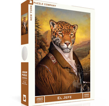 New York Puzzle Company New York Puzzle Co. Bill Mayer: El Jefe 1000pcs