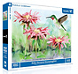 New York Puzzle Co. Cornell Lab: Ruby-throated Hummingbird Puzzle 1000pcs