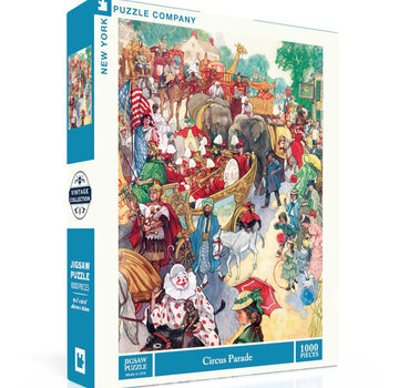 New York Puzzle Company New York Puzzle Co. Vintage Collection: Circus Parade Puzzle 1000pcs