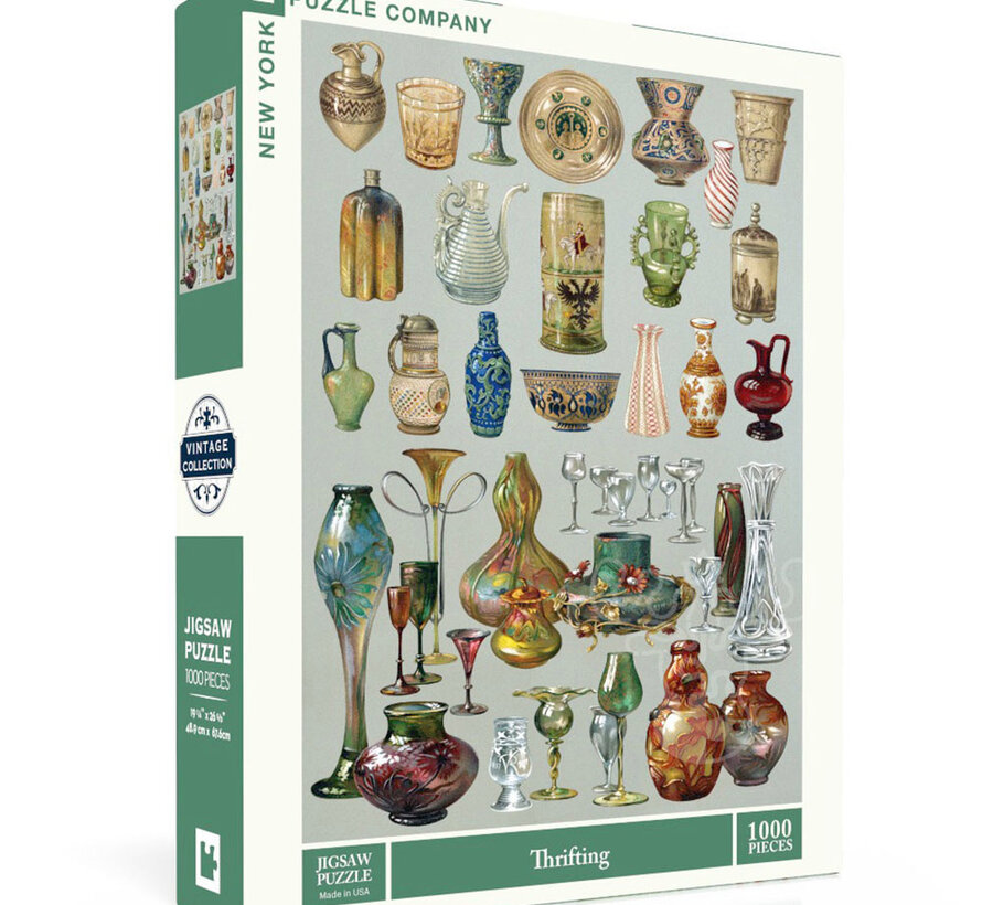 New York Puzzle Co. Vintage Collection: Thrifting Puzzle 1000pcs
