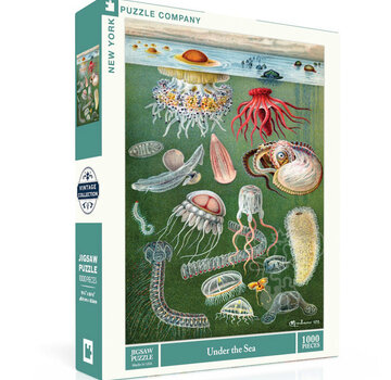 New York Puzzle Company FINAL SALE New York Puzzle Co. Vintage Collection: Under the Sea Puzzle 1000pcs