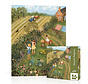 New York Puzzle Co. Loré Pemberton: Along the Hedgerow Mini Puzzle 100pcs