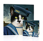 New York Puzzle Co. Bill Mayer: Simon - Sailor Cat Mini Puzzle 100pcs