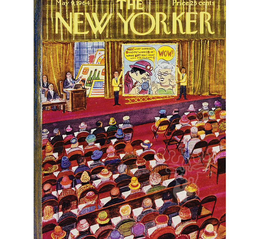 New York Puzzle Co. The New Yorker: Art Auction Puzzle 1000pcs