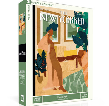 New York Puzzle Company New York Puzzle Co. The New Yorker: House Style Puzzle 750pcs