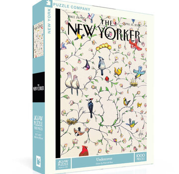 New York Puzzle Company New York Puzzle Co. The New Yorker: Undercover Puzzle 1000pcs