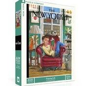 New York Puzzle Company New York Puzzle Co. The New Yorker: Enjoying Life Puzzle 1000pcs