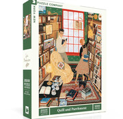 New York Puzzle Company New York Puzzle Co. Loré Pemberton: Quill And Parchment Puzzle 1000pcs