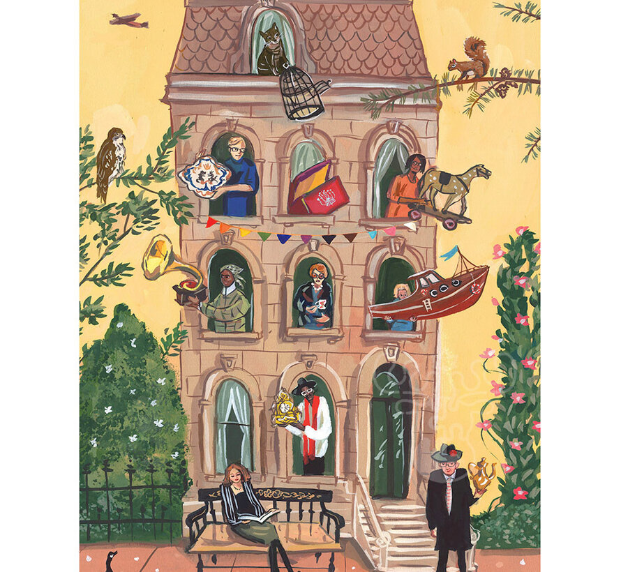 New York Puzzle Co. Jenny Kroik: Treasure Trove Puzzle 1000pcs