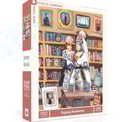 New York Puzzle Company New York Puzzle Co. Jenny Kroik: Argosy Bookstore Puzzle 1000pcs