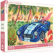 New York Puzzle Company New York Puzzle Co. Jenny Kroik: Gal's Best Friend Puzzle 1000pcs