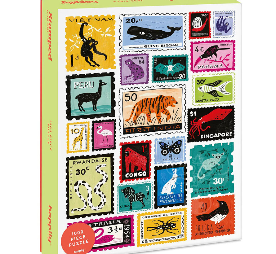 Happily Stamped Puzzle 1000pcs