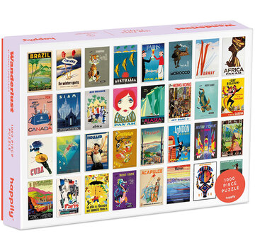 Happily Happily Wanderlust Puzzle 1000pcs