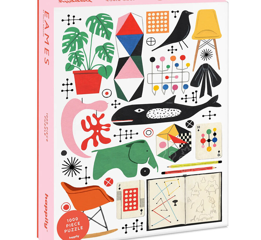 Happily Classic Eames Puzzle 1000pcs