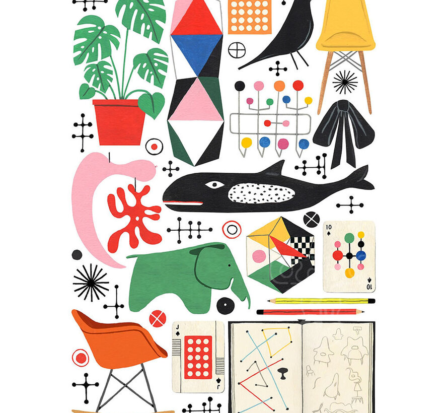 Happily Classic Eames Puzzle 1000pcs