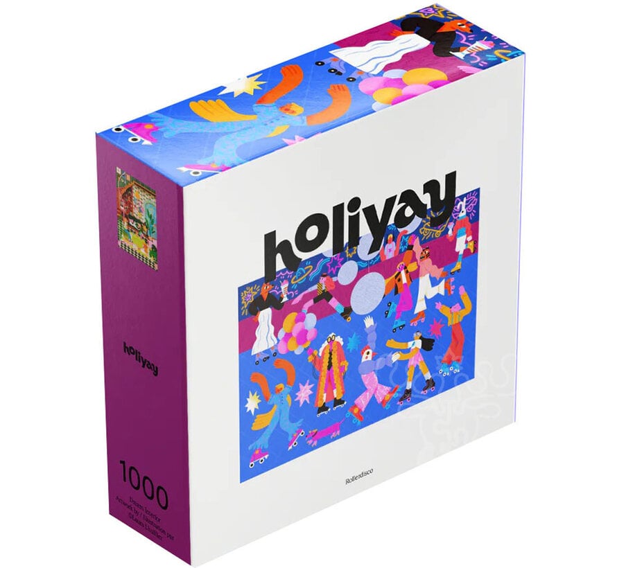 Holiyay Roller Disco Puzzle 1000pcs