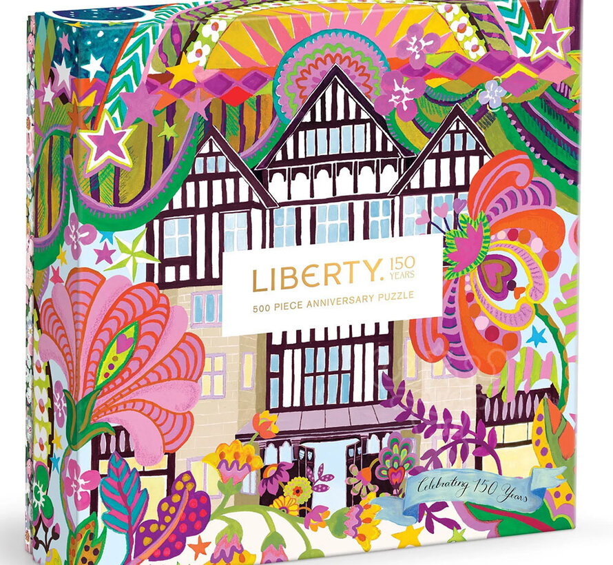 Galison Liberty 150th Commemorative Double Sided Puzzle 500pcs