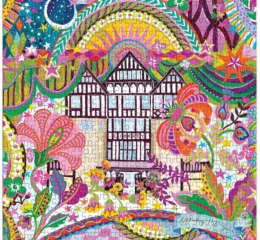 Galison Liberty 150th Commemorative Double Sided Puzzle 500pcs