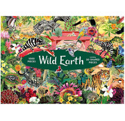 Laurence King Publishing Laurence King Wild Earth Puzzle 1000pcs contains 20 Shaped Pieces